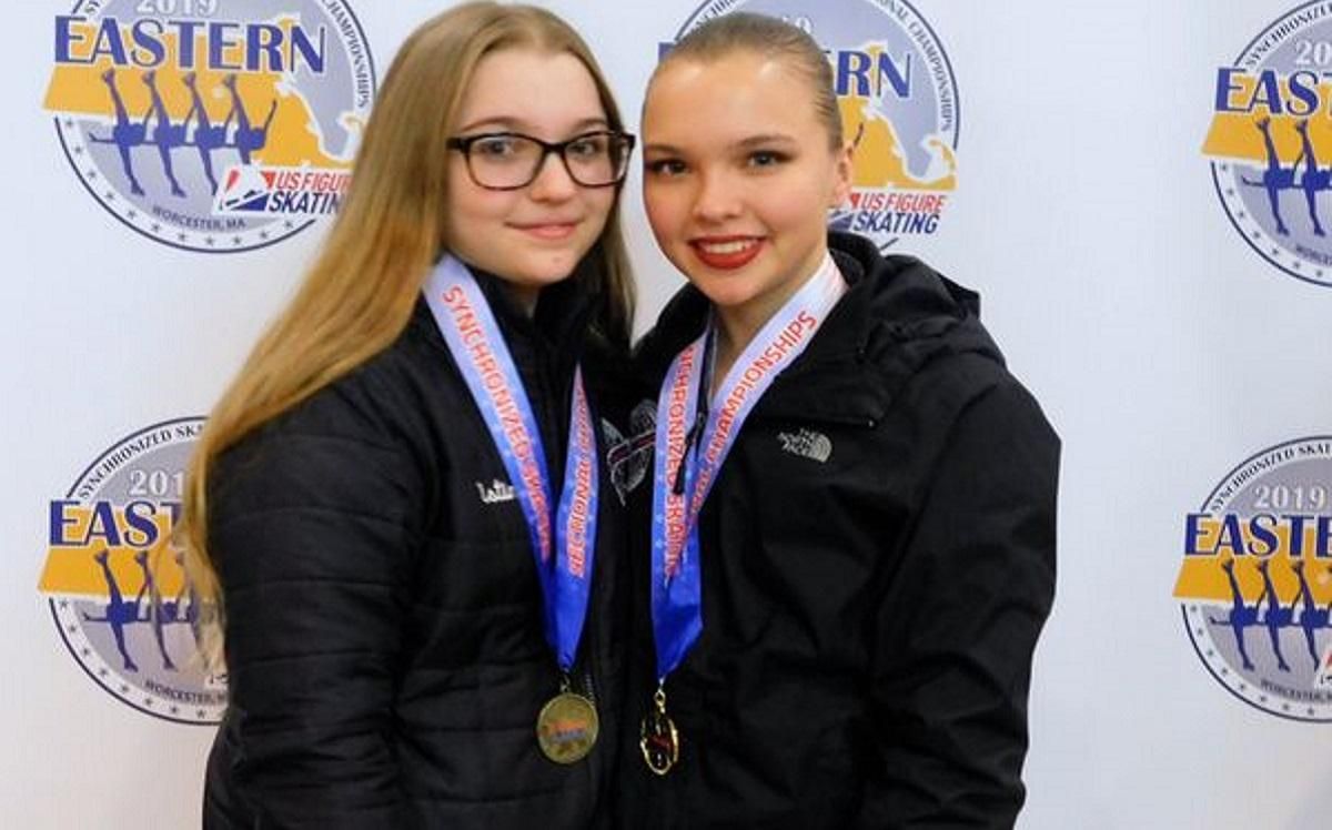 Воспитанницы украинского фигурного катания стали звездочками в США