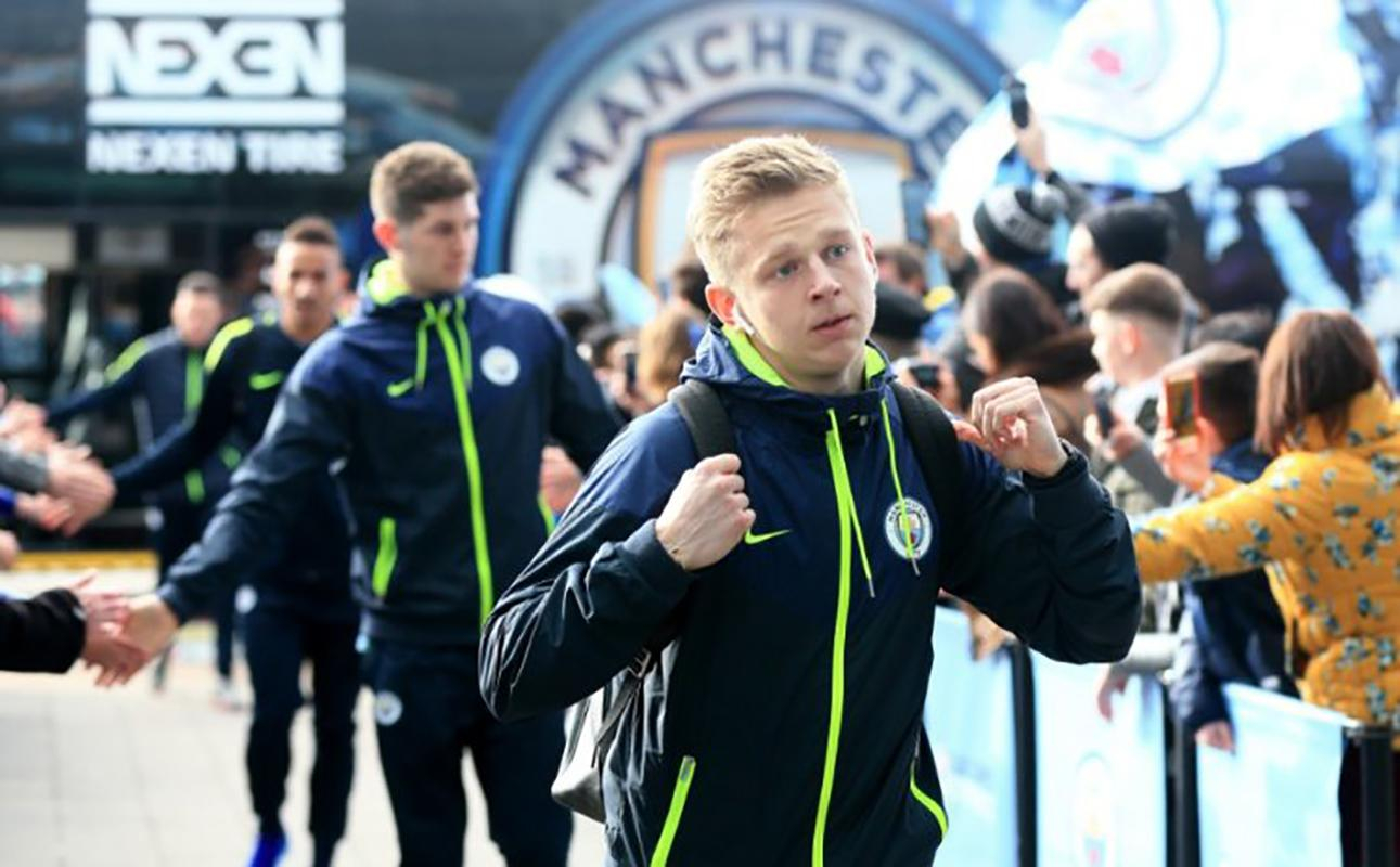 Зинченко впервые в 2019 году сыграет за "Манчестер Сити" в чемпионате Англии