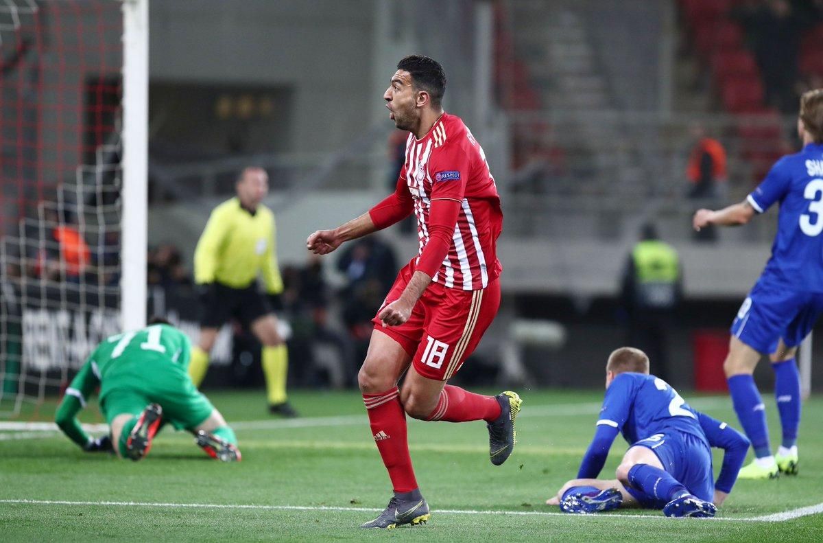 Олімпіакос - Динамо: відео голів, огляд матчу Ліги Європи 2018/2019 Олімпіакос - Динамо: відео голів, огляд матчу Ліги Європи 2018/2019