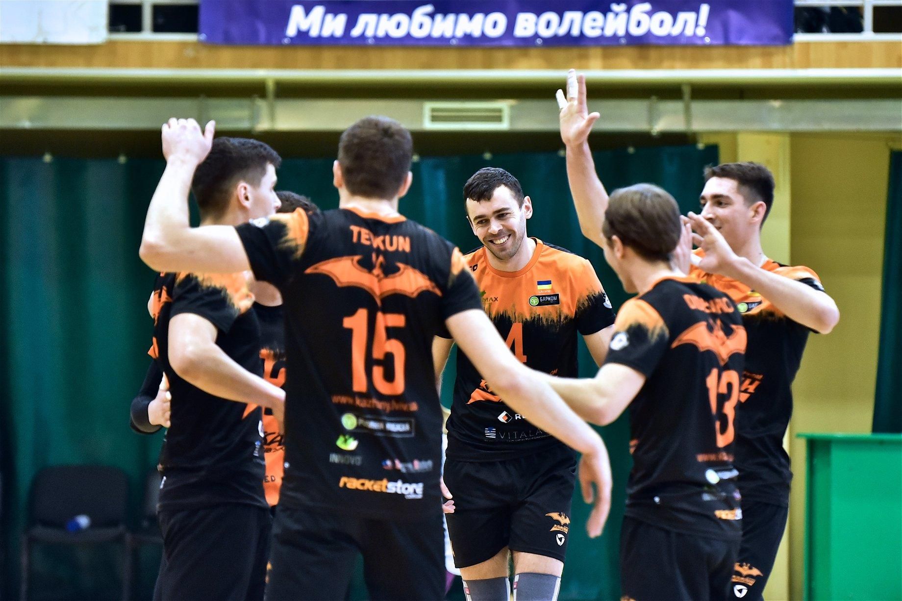 Львовские "Барком-Кажани" выиграли Кубок Украины по волейболу