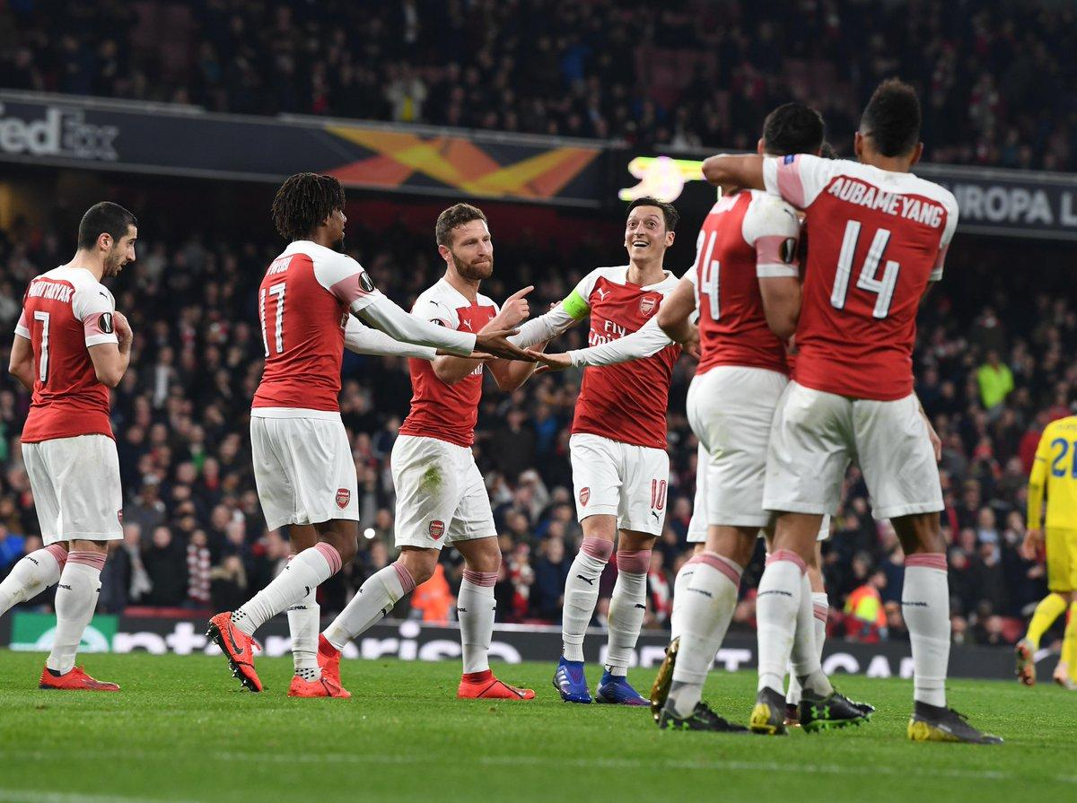 Лига Европы 2018/19 - результаты, счет матчей 21.02.2019