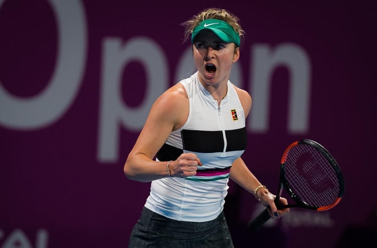 Свитолина удачно начала защиту титула на турнире в Дубае Свитолина удачно начала защиту титула на турнире в Дубае