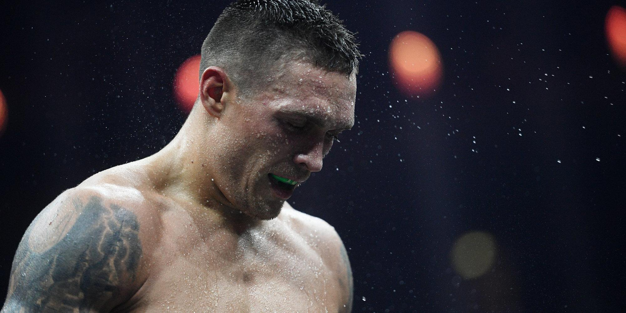 Усик показал, как набирает массу для перехода в супертяжелую весовую категорию: фото