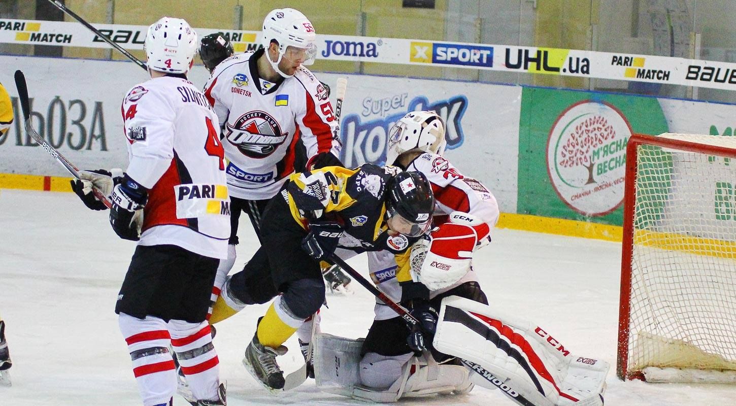 "Донбас" вкотре розгромив "Білий Барс" у матчі УХЛ "Донбас" вкотре розгромив "Білий Барс" у матчі УХЛ