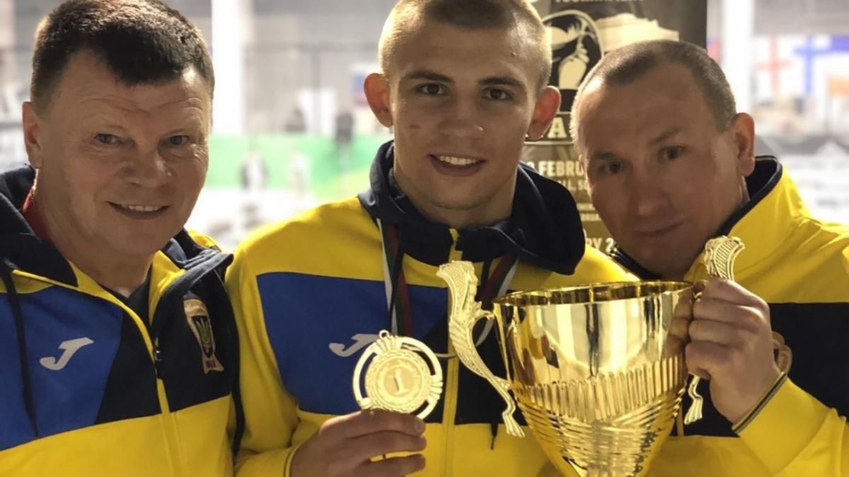 Украинский боксер Александр Хижняк завоевал золото на международном турнире в Болгарии