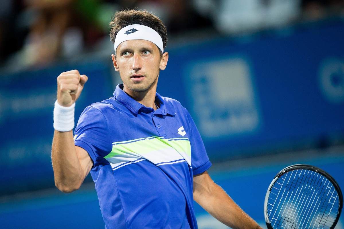 Сергей Стаховский впервые с 2015 года пробился в четвертьфинал турнира ATP Сергей Стаховский впервые с 2015 года пробился в четвертьфинал турнира ATP