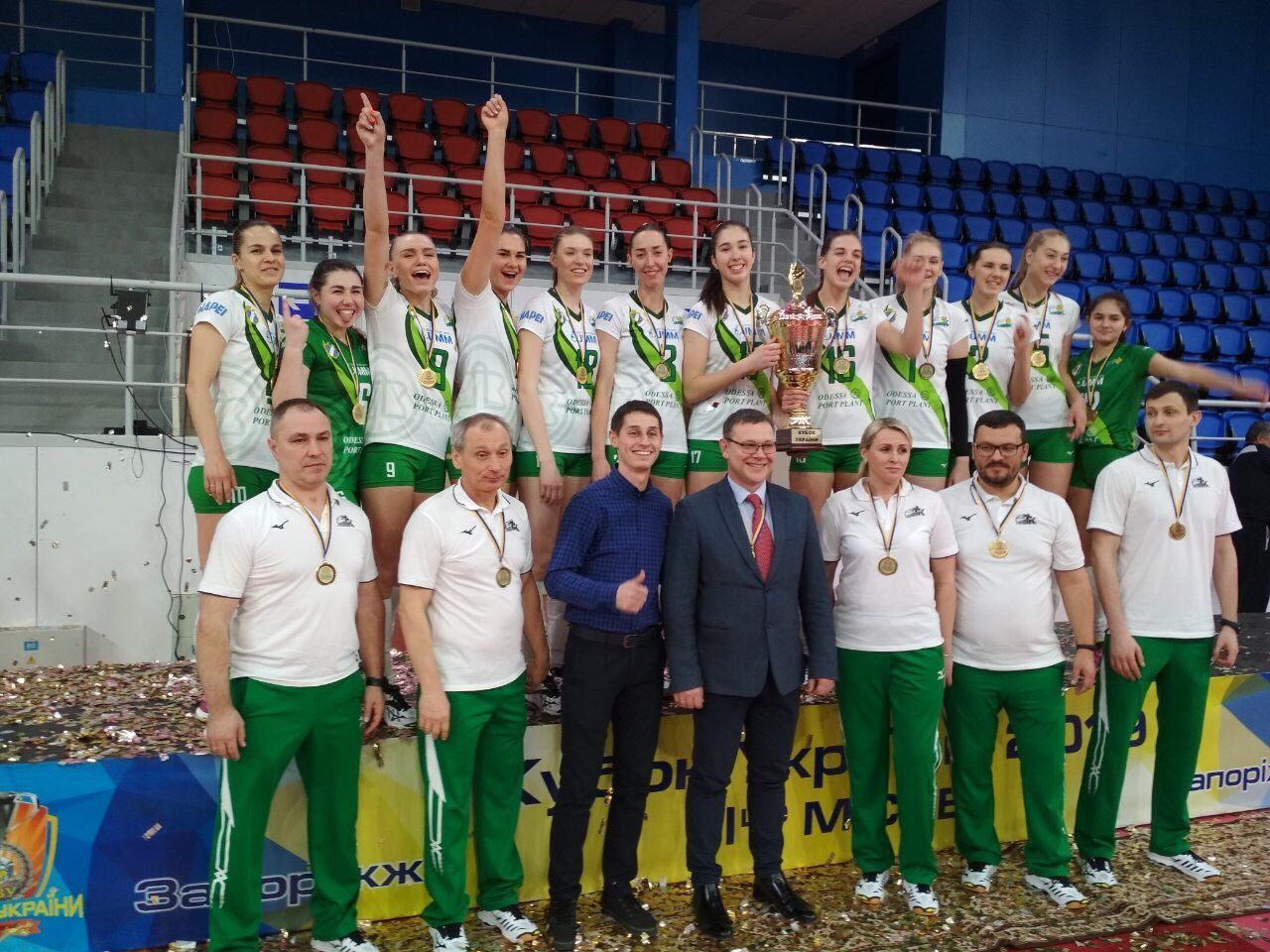 "Хімік" вшосте поспіль виграв жіночий Кубок України із волейболу