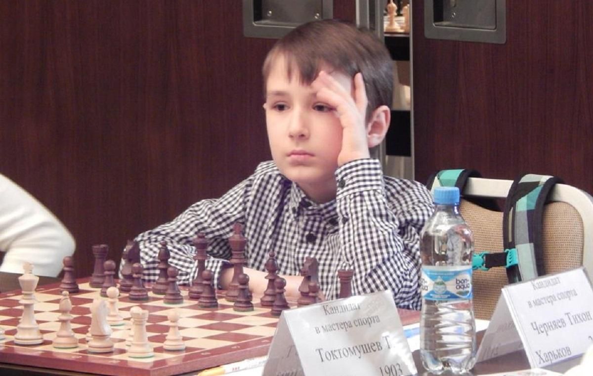 Харьковчанин Тихон Черняев – 9-летний шахматный рекордсмен