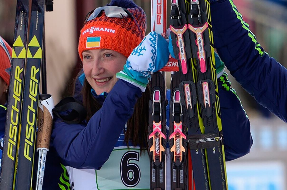 Украинская биатлонистка выиграла золото в спринте на этапе Кубка мира IBU Украинская биатлонистка выиграла золото в спринте на этапе Кубка мира IBU