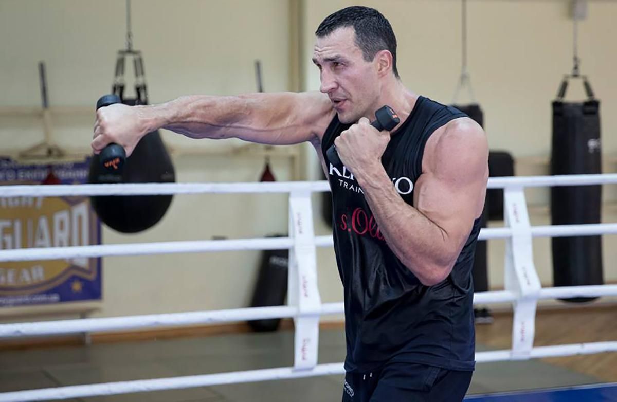 Владимир Кличко восстанавливает форму со своим бывшим тренером: фото Владимир Кличко восстанавливает форму со своим бывшим тренером: фото