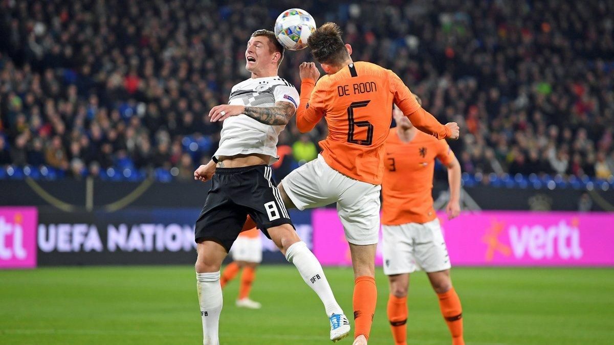Нідерланди - Німеччина: де дивитися онлайн матч відбору на Євро-2020