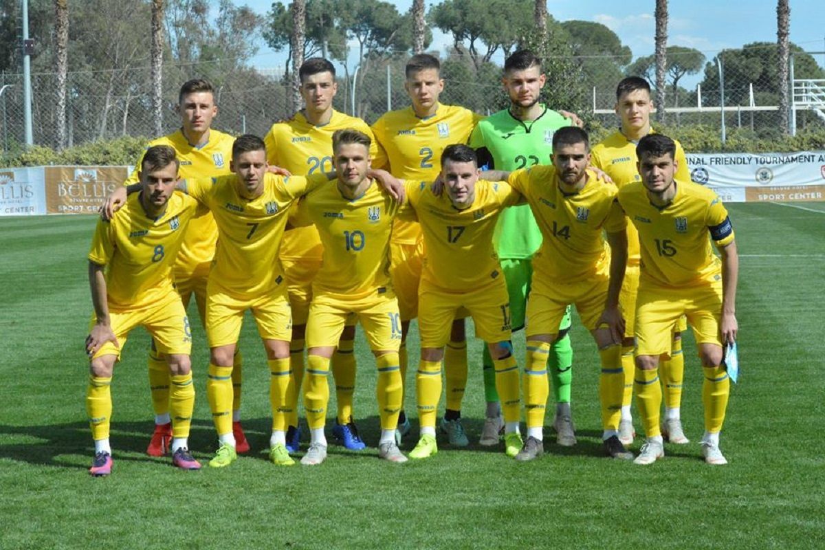 Молодіжна збірна України зіграла внічию з Естонією в дебютному матчі Ротаня
