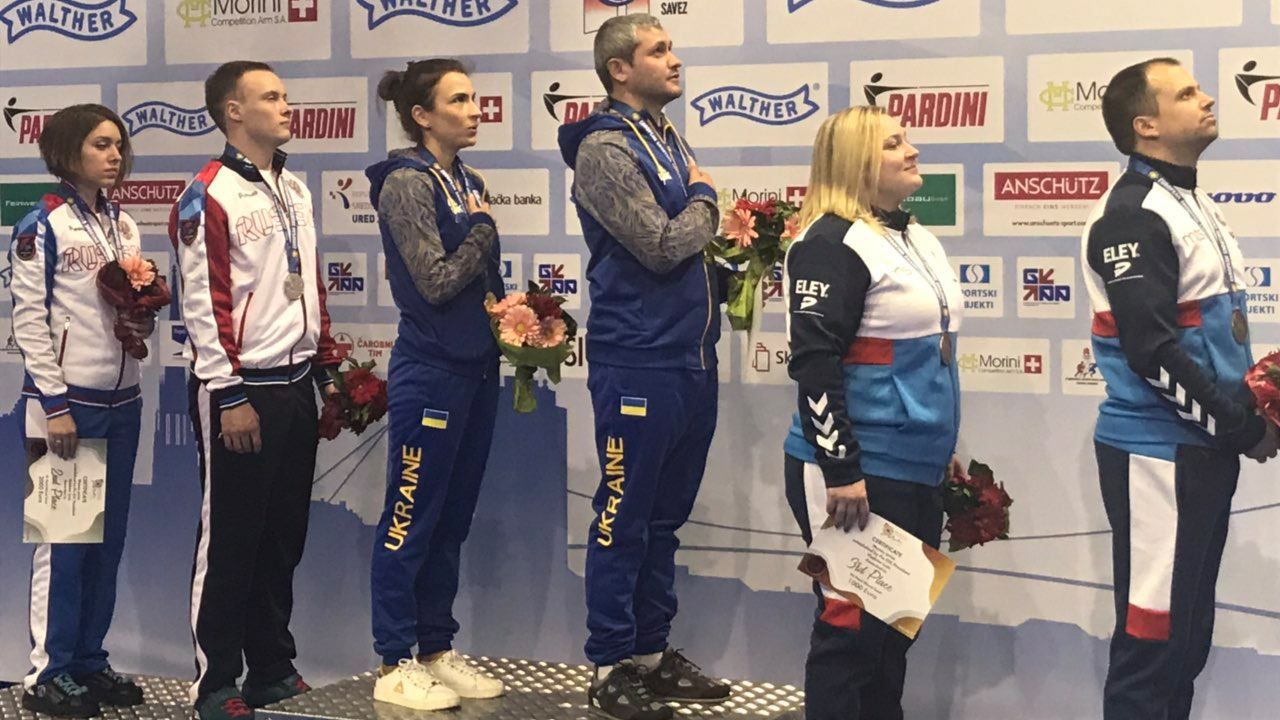 Двоє українців стали чемпіонами Європи у змаганнях з кульової стрільби