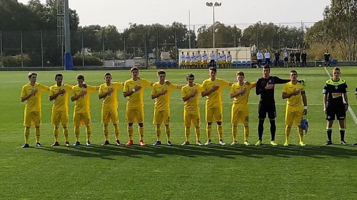 Юношеская сборная Украины обыграла Косово в стартовом поединке отбора на Евро-2019