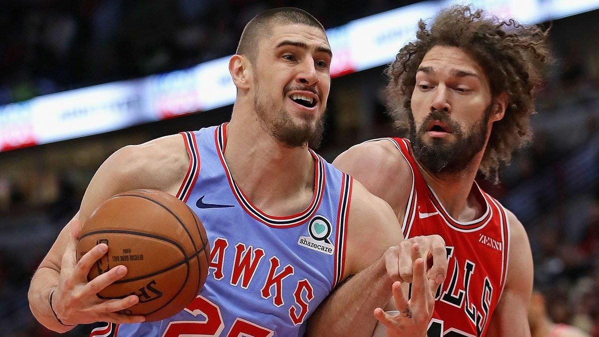 Украинец Лень набрал 13 очков в победном матче "Атланты" в НБА: видео Украинец Лень набрал 13 очков в победном матче "Атланты" в НБА: видео