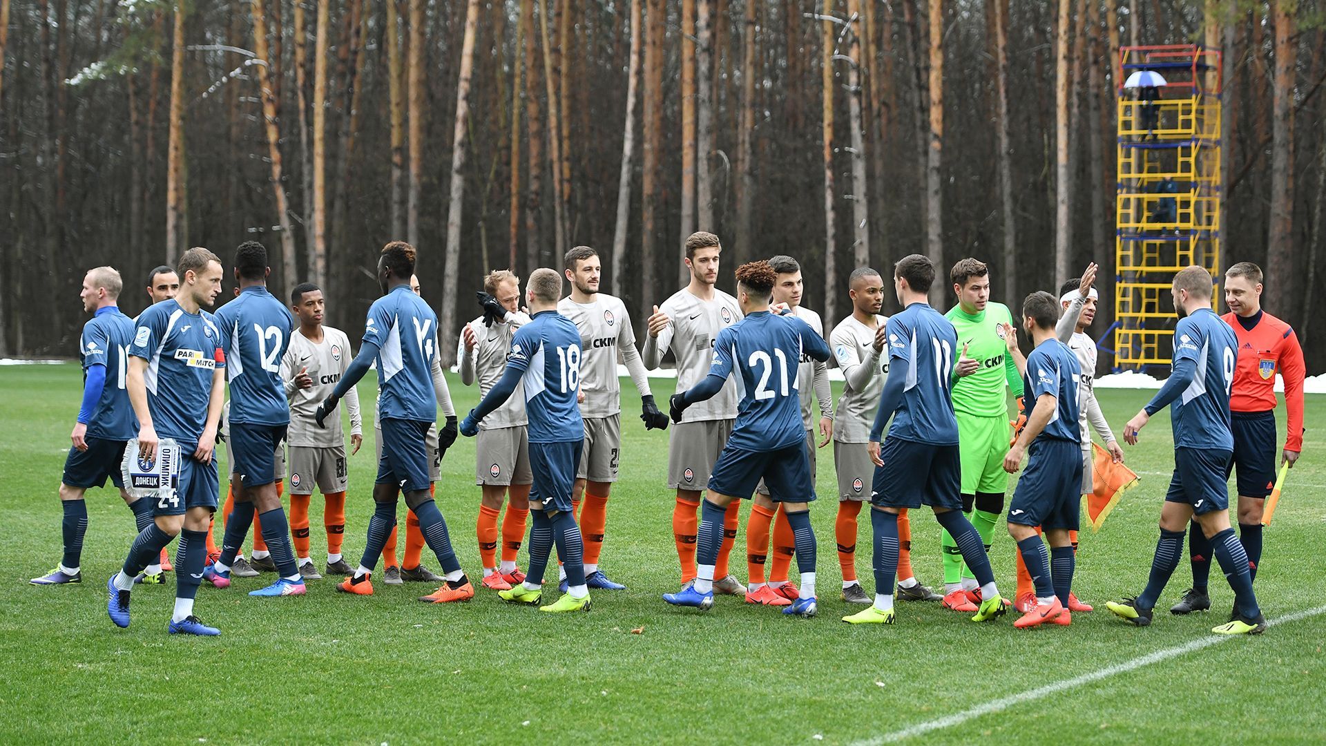 "Шахтер" обыграл "Олимпик" в спарринге, но потерял основного игрока "Шахтер" обыграл "Олимпик" в спарринге, но потерял основного игрока