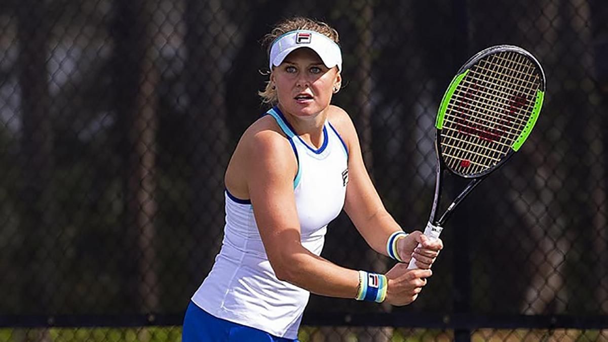 Українська тенісистка Катерина Козлова вдало стартувала на турнірі у Чарльстоні: відео