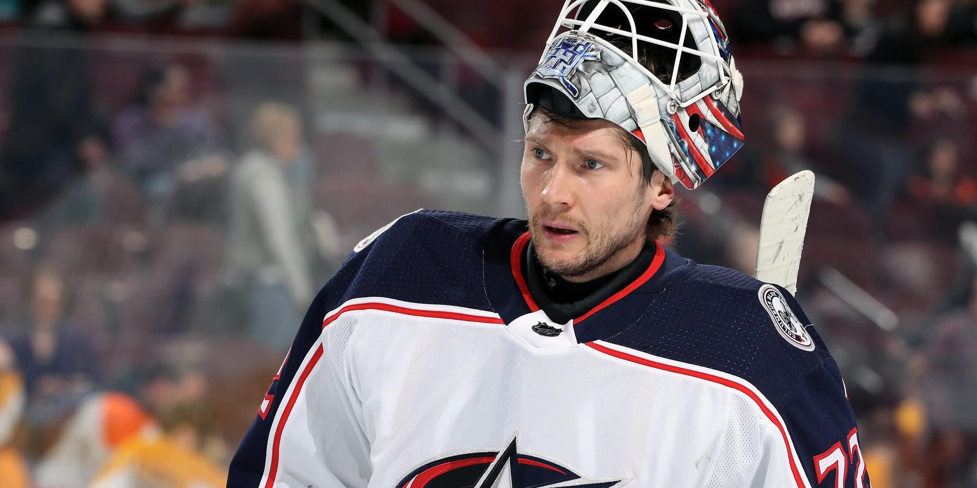 Російський воротар пропустив курйозну шайбу в НХЛ: відео Російський воротар пропустив курйозну шайбу в НХЛ: відео