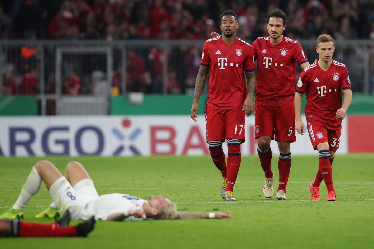 "Баварія" у Кубку пропустила чотири голи від команди з другої ліги: відео