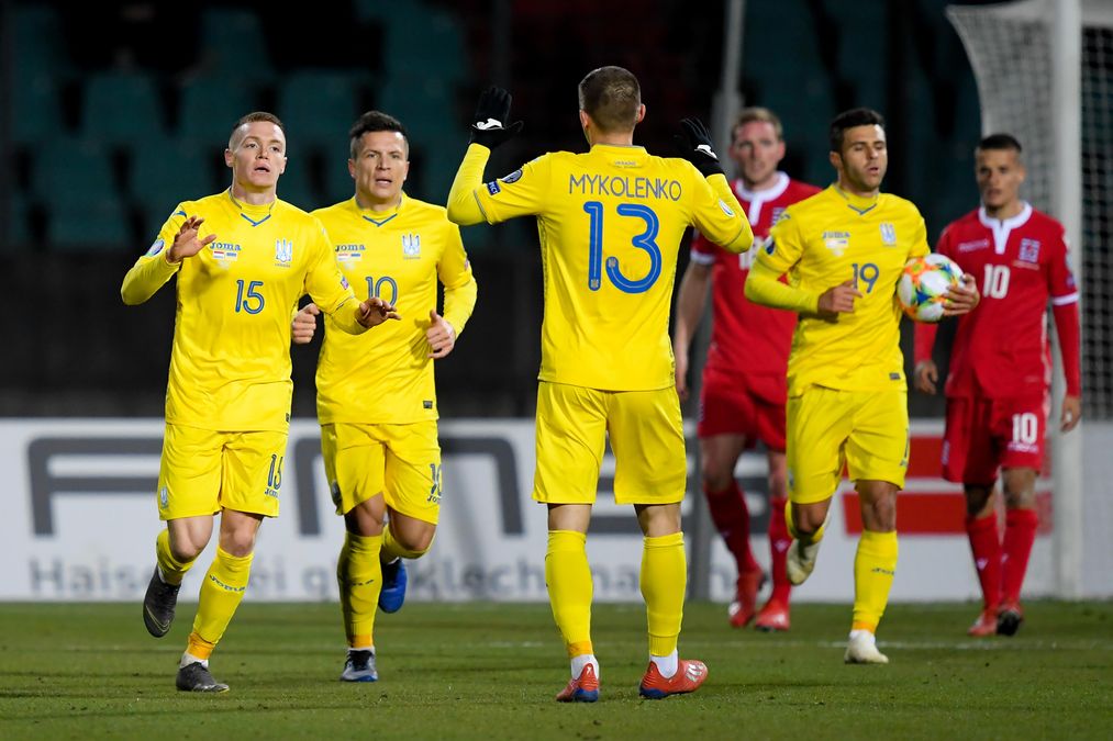 Сборная Украины достигла значительного прогресса в рейтинге FIFA