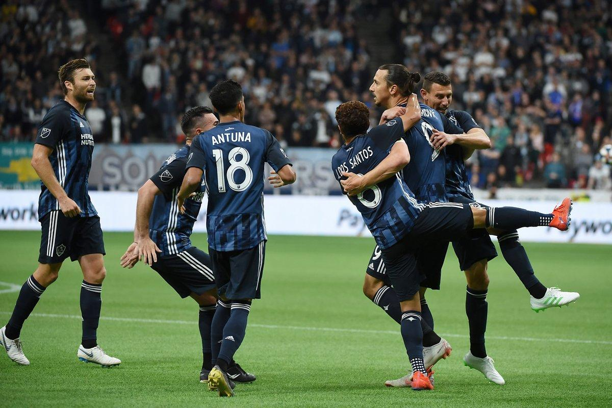 Златан Ибрагимович отметился невероятным голом в чемпионате США: видео