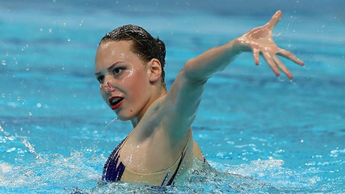 Украинка Марта Федина победила на турнире по артистическому плаванию