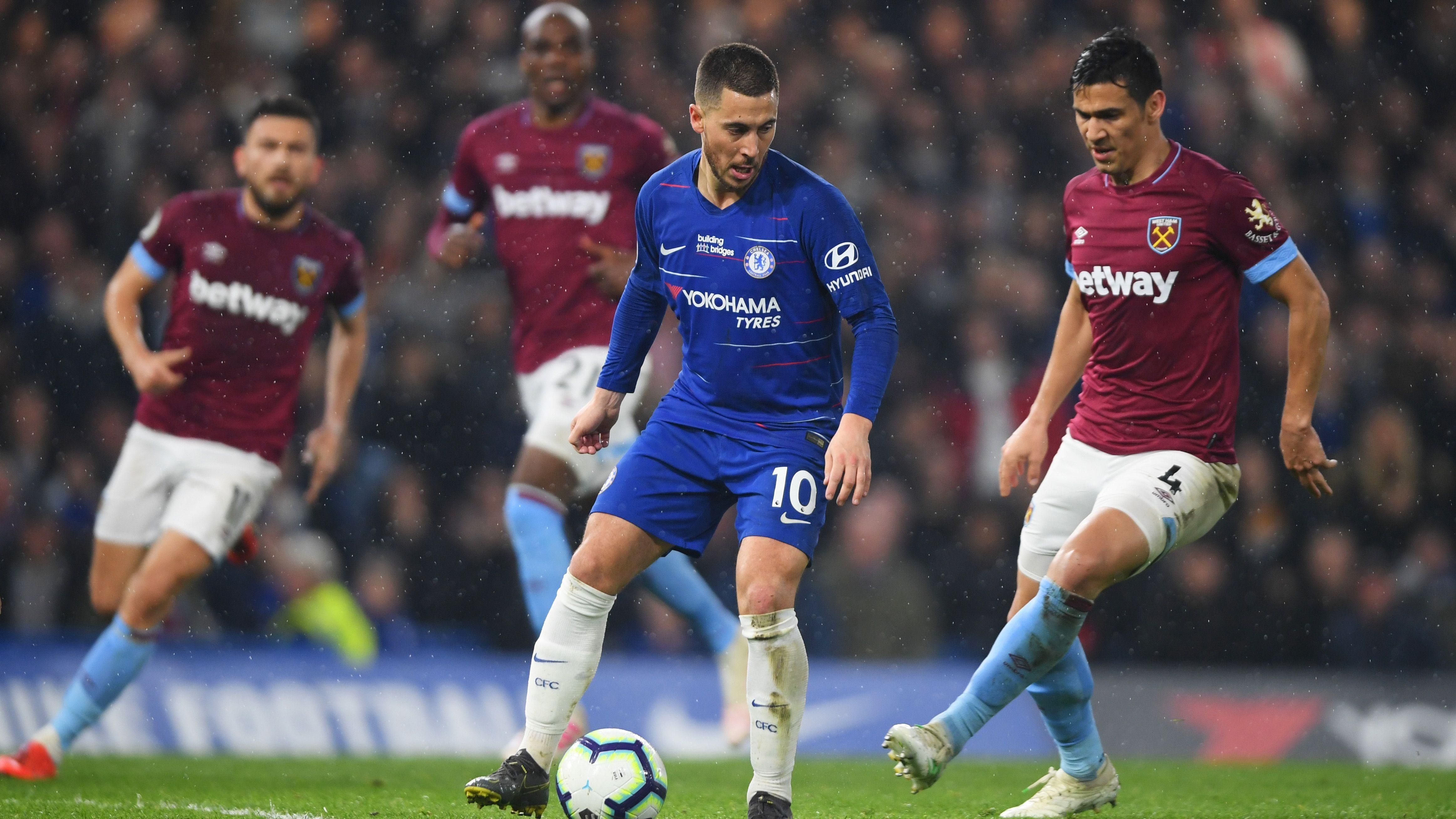 "Челсі" завдяки дублю Азара здолав "Вест Хем" Ярмоленка: відео "Челсі" завдяки дублю Азара здолав "Вест Хем" Ярмоленка: відео