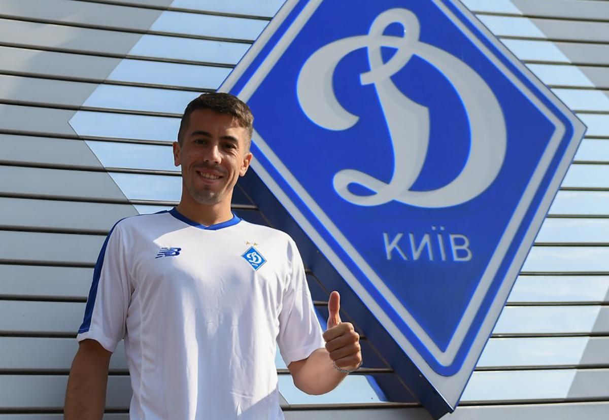 Уругвайський новачок "Динамо" де Пена дав перший коментар Уругвайський новачок "Динамо" де Пена дав перший коментар