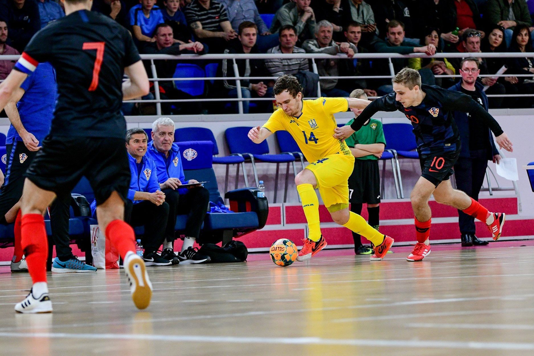 Збірна України з футзалу всуху розгромила Хорватію у товариському матчі