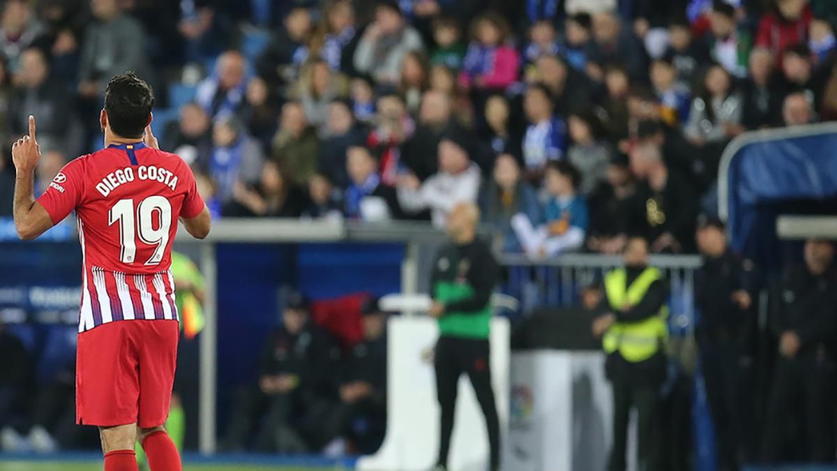 Форварда "Атлетико" Диего Коста дисквалифицировали до конца сезона