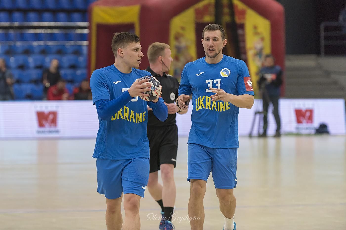 Сборная Украины по гандболу одержала третью подряд победу в отборе на Евро-2020