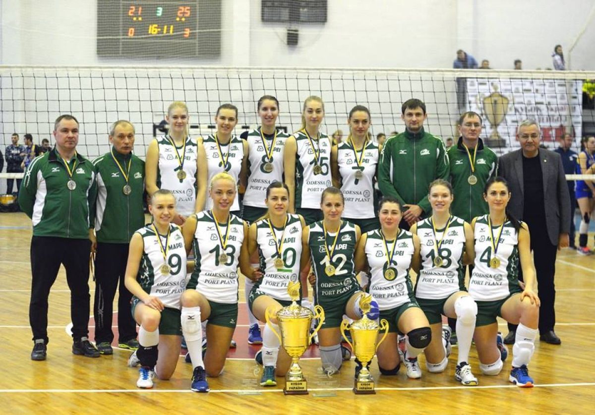 "Химик" девятый раз подряд выиграл чемпионат Украины по волейболу среди женщин