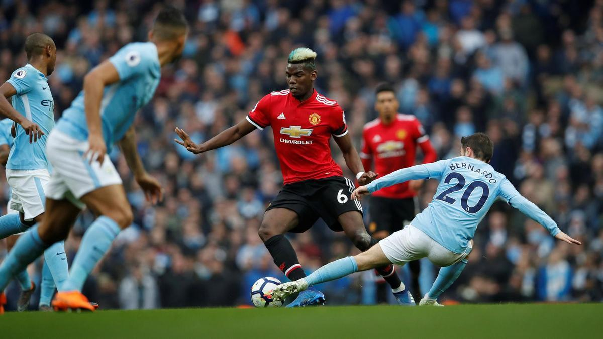 Ман Сити - Манчестер Юнайтед: где смотреть онлайн 24 апреля 2019