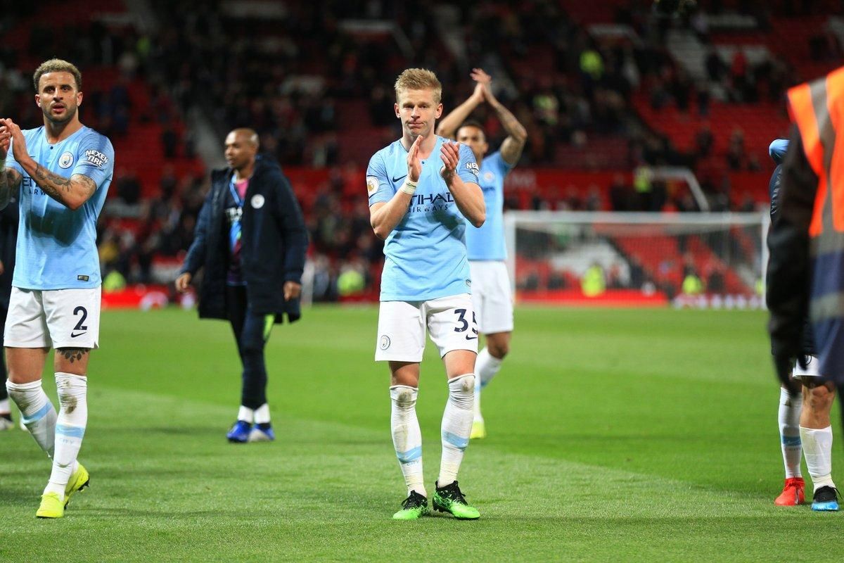 Зинченко стал лучшим защитником в матче "Манчестер Юнайтед" – "Манчестер Сити" Зинченко стал лучшим защитником в матче "Манчестер Юнайтед" – "Манчестер Сити"