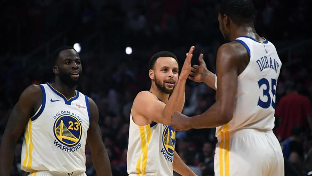 Божевільна гра Дюранта вивела "Голден Стейт" у чвертьфінал плей-офф НБА: відео Божевільна гра Дюранта вивела "Голден Стейт" у чвертьфінал плей-офф НБА: відео