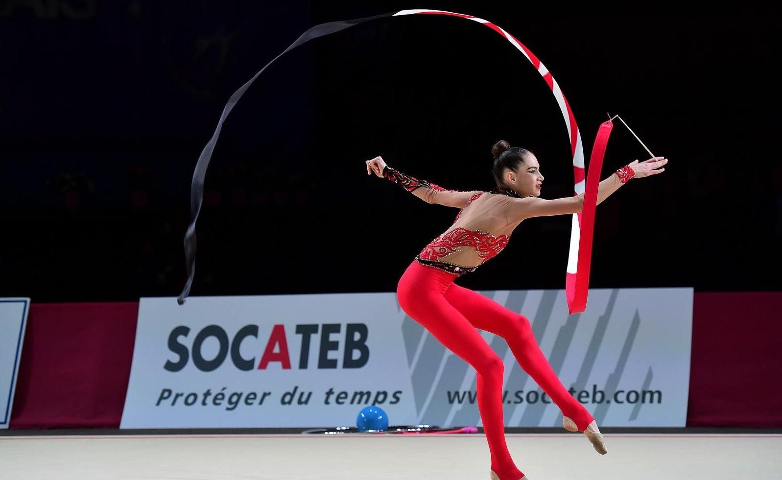Збірна України завоювала 4 медалі на етапі Кубка світу з художньої гімнастики: відео Збірна України завоювала 4 медалі на етапі Кубка світу з художньої гімнастики: відео