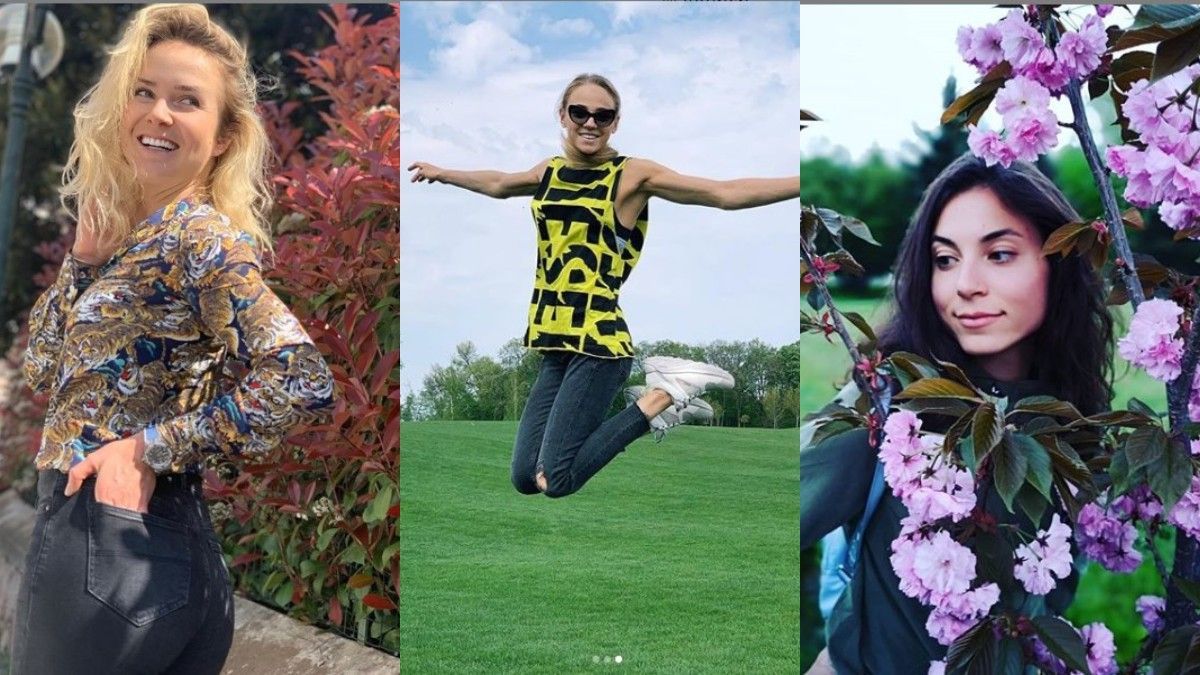 Украинские спортсменки-красавицы поделились яркими весенними фото в соцсетях