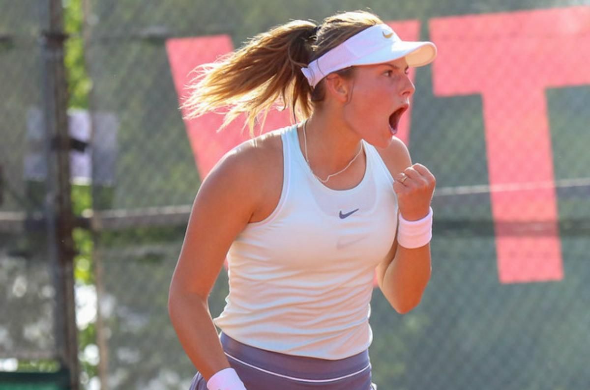 Украинка Катарина Завацкая сыграет в финале теннисного турнира в Германии