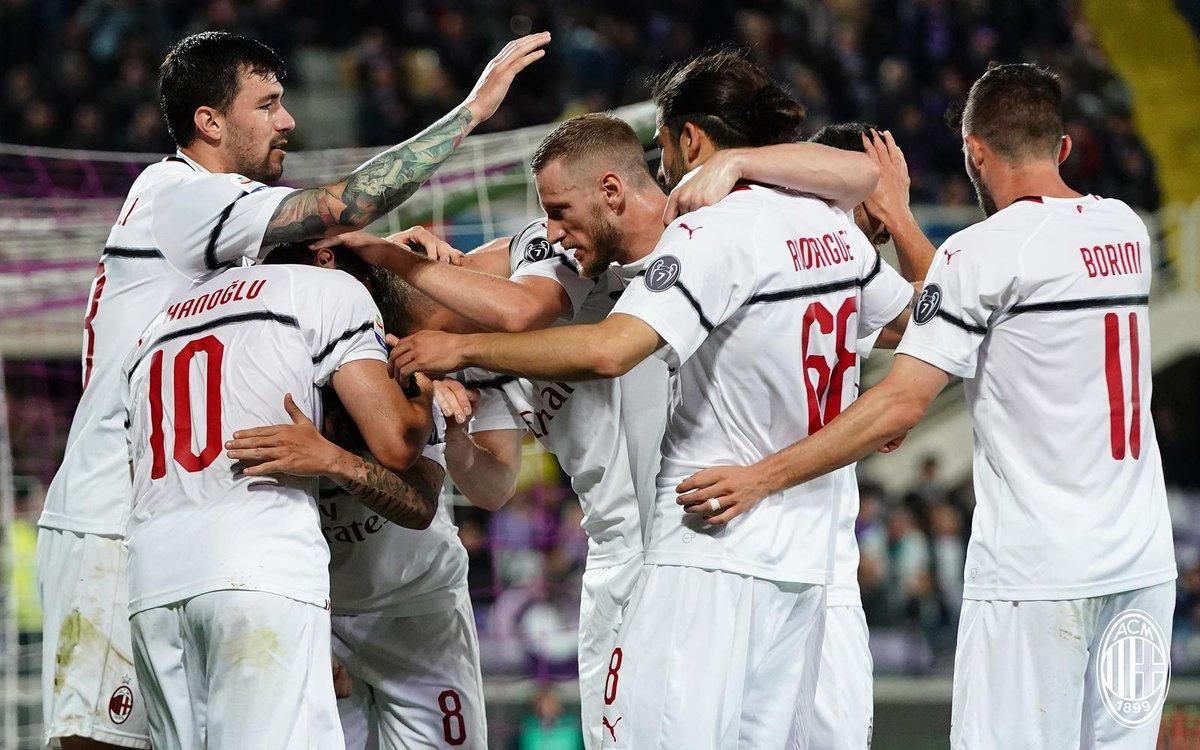 "Фиорентина" не смогла выиграть 12-й матч подряд, уступив "Милану": видео "Фиорентина" не смогла выиграть 12-й матч подряд, уступив "Милану": видео