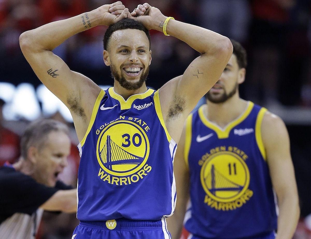 "Голден Стейт" стал вторым участником полуфинала плей-офф НБА: видео "Голден Стейт" стал вторым участником полуфинала плей-офф НБА: видео