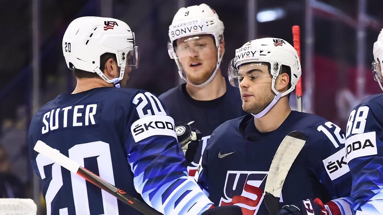 США одержали первую победу на чемпионате мира по хоккею, Россия одолела Австрию: видео