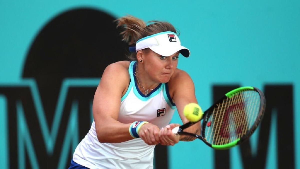 Эффектный удар украинки Козловой признан лучшим на турнире в Мадриде: видео Эффектный удар украинки Козловой признан лучшим на турнире в Мадриде: видео