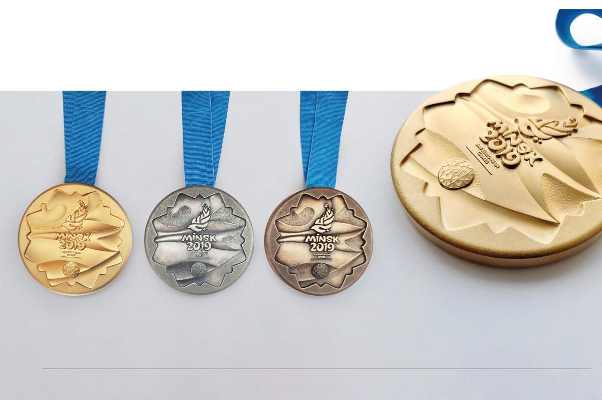 Представлені медалі II Європейських ігор-2019: фото