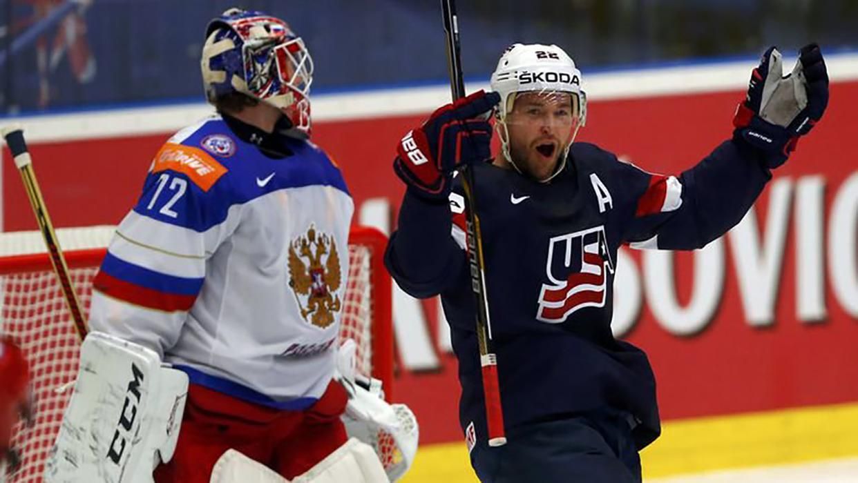 Росія – США: онлайн 1/4 фіналу чемпіонату світу з хокею