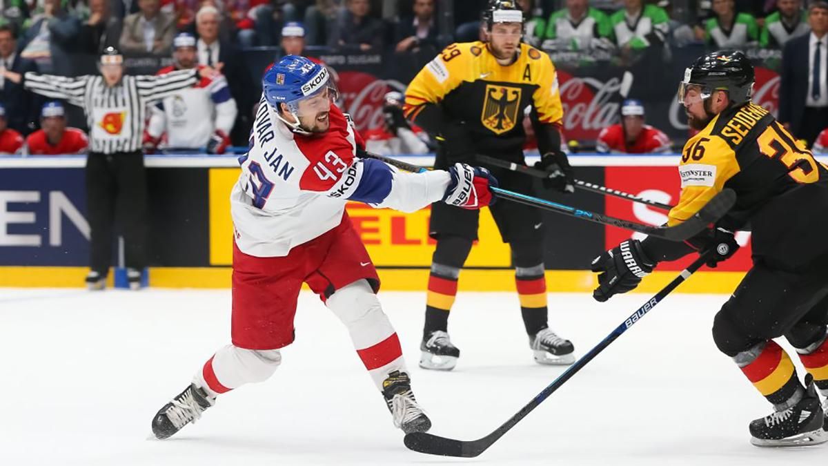 Финны в овертайме победили чемпионов мира, Чехия разгромила Германию в 1/4 ЧМ по хоккею