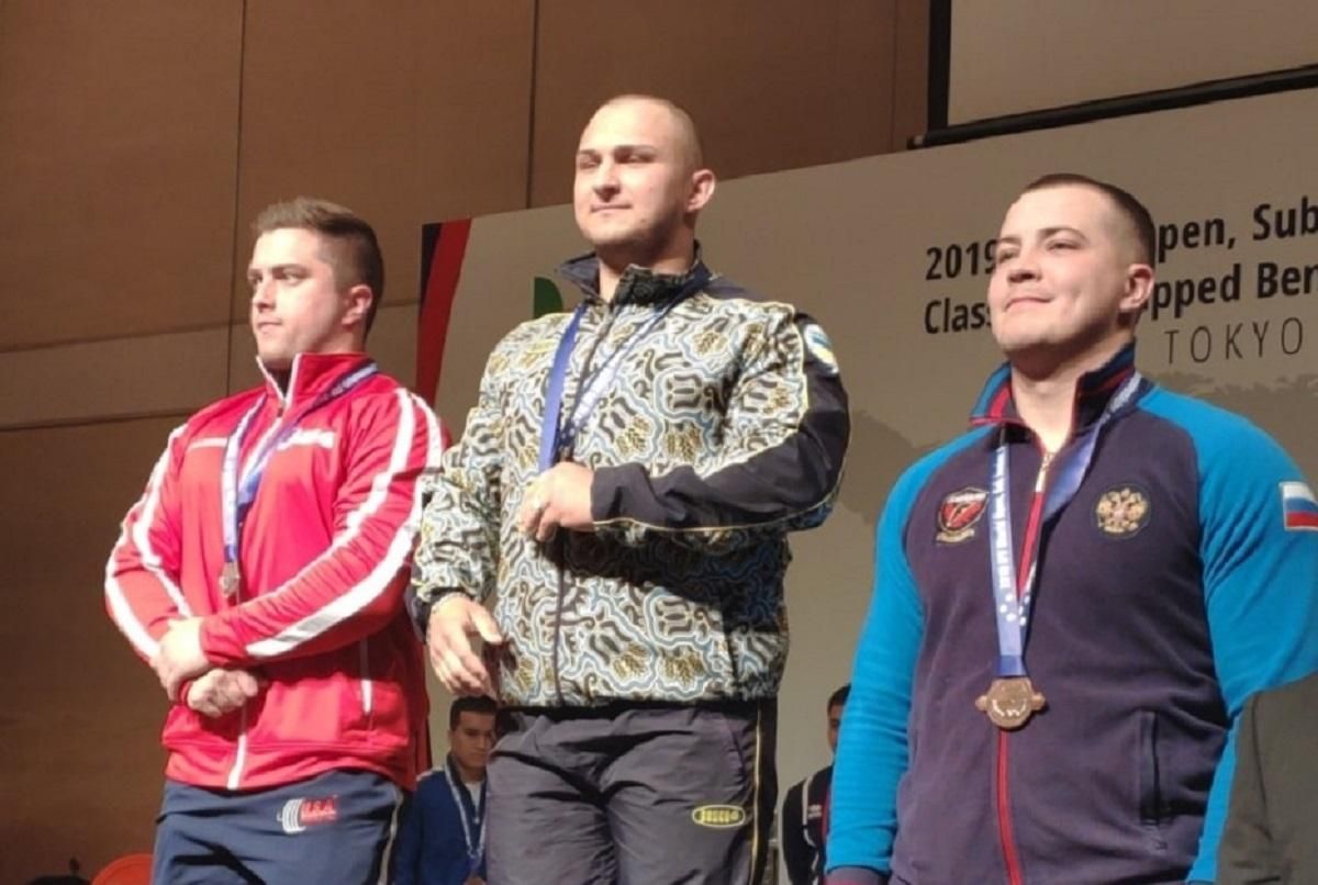 Украинец Залетов с мировым рекордом победил на чемпионате мира в жиме лежа