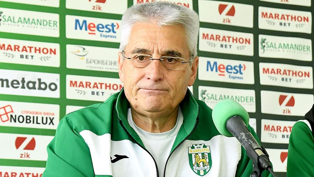 Однажды я просто умру на этом поле, – тренер "Карпат" пригрозил отставкой Однажды я просто умру на этом поле, – тренер "Карпат" пригрозил отставкой