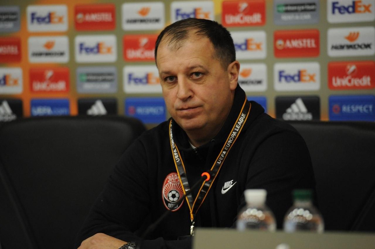 "Заря" официально осталась без главного тренера: названа возможная замена "Заря" официально осталась без главного тренера: названа возможная замена