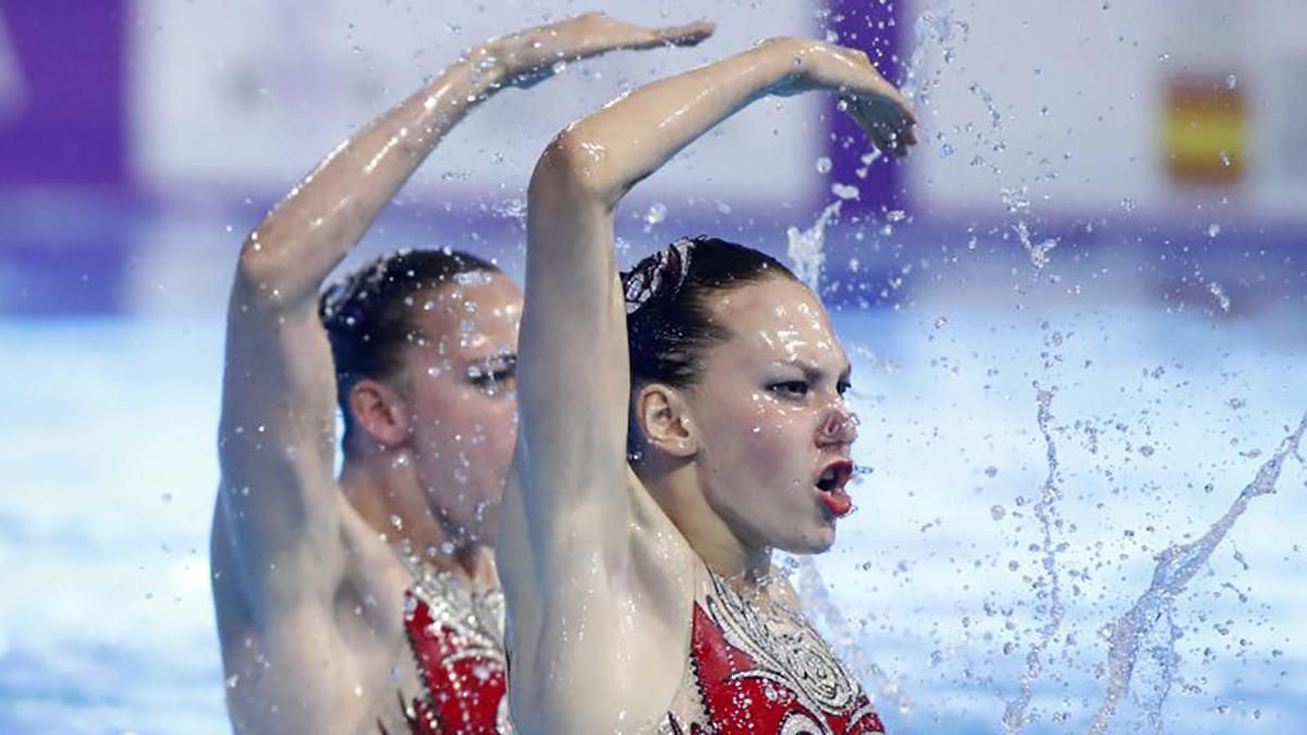 Украинки завоевали золотую награду по артистическому плаванию Мировой серии FINA в Барселоне