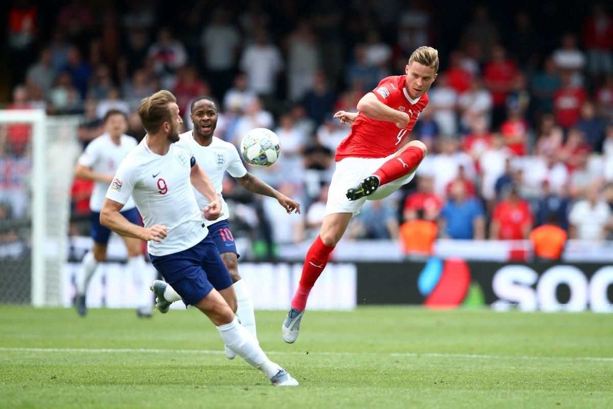 Швейцария - Англия: видео голов и обзор 09.06.2019 - Лига наций 2019